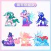 Оригинальная резиновая кукла My Little Pony  Дружба — это волшебство, фигурка в стиле аниме для парикмахерской, мультяшная коллекционная игрушка, подарки