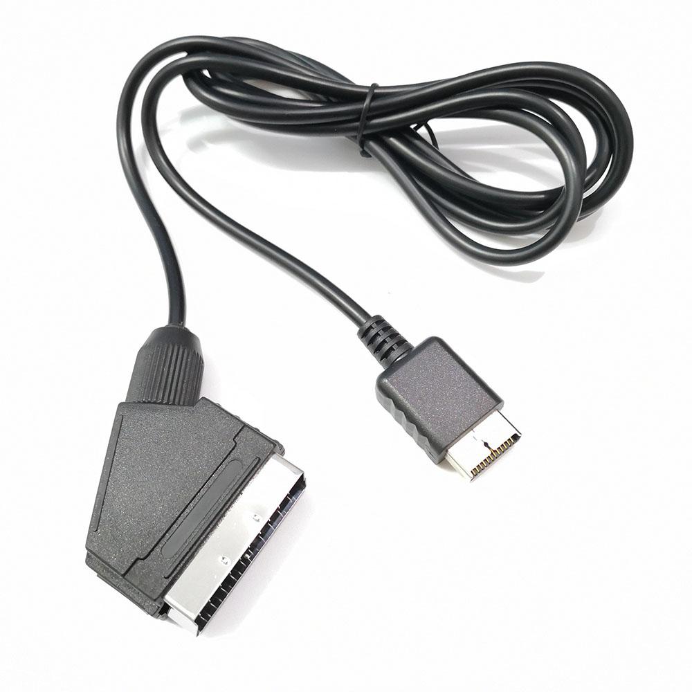 1 шт. 1,8 метра / 6 футов RGB Scart кабель подходит для PS1/ PS2/ PS3