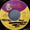 7inch Record LADY SAW - Don't Stress Dat NONE Juvenile Jamaica Reggae, Ska & Dub Used