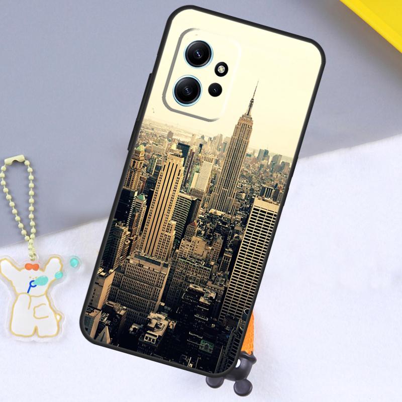 Чехол New York City для Xiaomi Redmi Note 12 9 10 11 Pro 12S 9S 10S 11S Чехол для Redmi 12 13C 12C 9C 10C