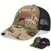 1pc New Spring and Summer Models Five Trees Embroidered Baseball Cap Four Seasons Universal Visor for Men and Women