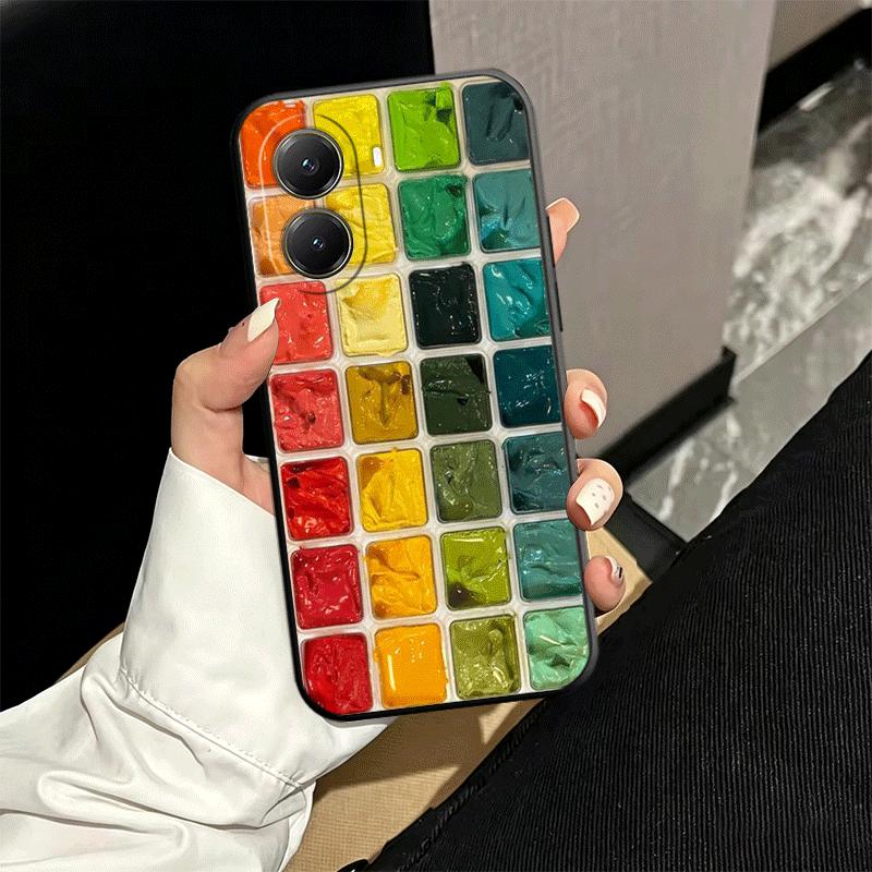 Watercolors Set Paint Palette Soft Phone Case for Xiaomi Poco X5 X6 X7 X8 Pro Max X3 F7 F8 Ultra M8 M7 M6 M5 Redmi 15 15C 14C 13
