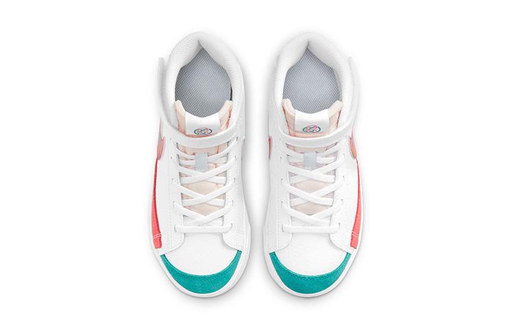 Nike Blazer 77 'CNY Mid top Kids' Skateboarding Shoes White Red Green Kids' DD8490-163