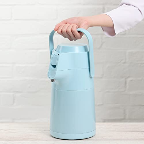 Термос-кувшин Pearl Metal, 2,2 л, Нержавеющая сталь, Изолированный, Настольный, Широкое горло, С наклонным носиком, Молочно-белый, Eco Stage HB-6759