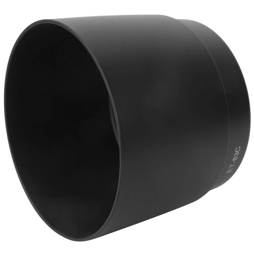 ET 83C Black Plastic Mount Lens Hood for Canon EF 100 400mm f 4.5 5.6L Lenses