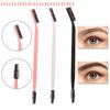 Double Headed Eyebrow Brush Eyelash Comb Eyebrow Eyelash Shaper Eye Brow Brush For Grooming Brows Reusable Makeup Tool