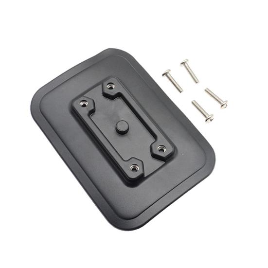 Inflatable Boats Mounting Bracket Glue-on Fishing Rod Holder Support PVC Kayaks Mounting Base Pad for Kayak Inflatable Boat