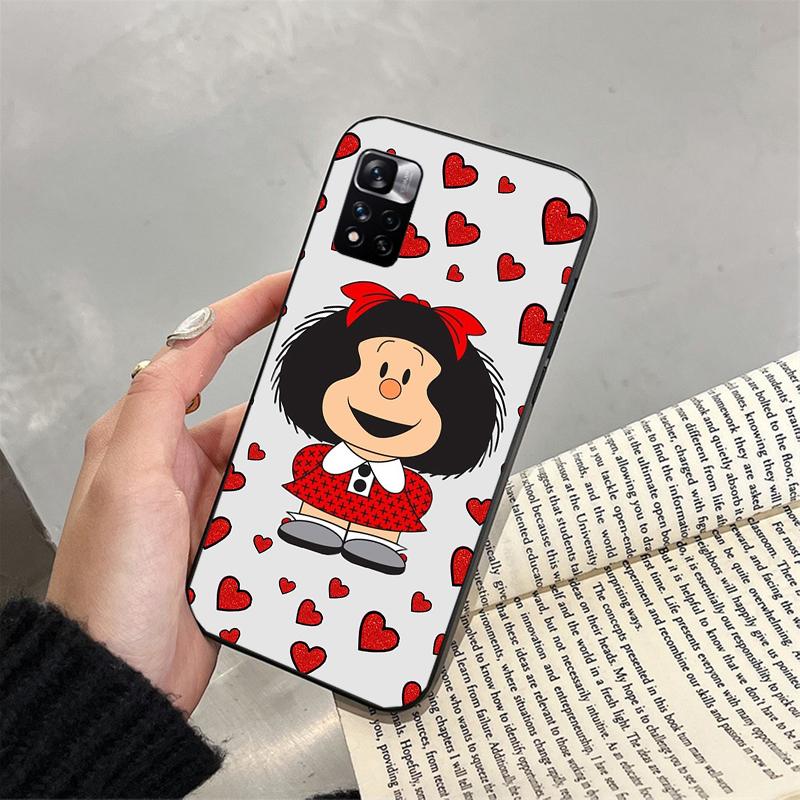 Чехол для телефона для Xiaomi Poco C71 15T 14T Pro Redmi note 15 14 14 13 Pro Redmi A5 15C 13C Мафальда
