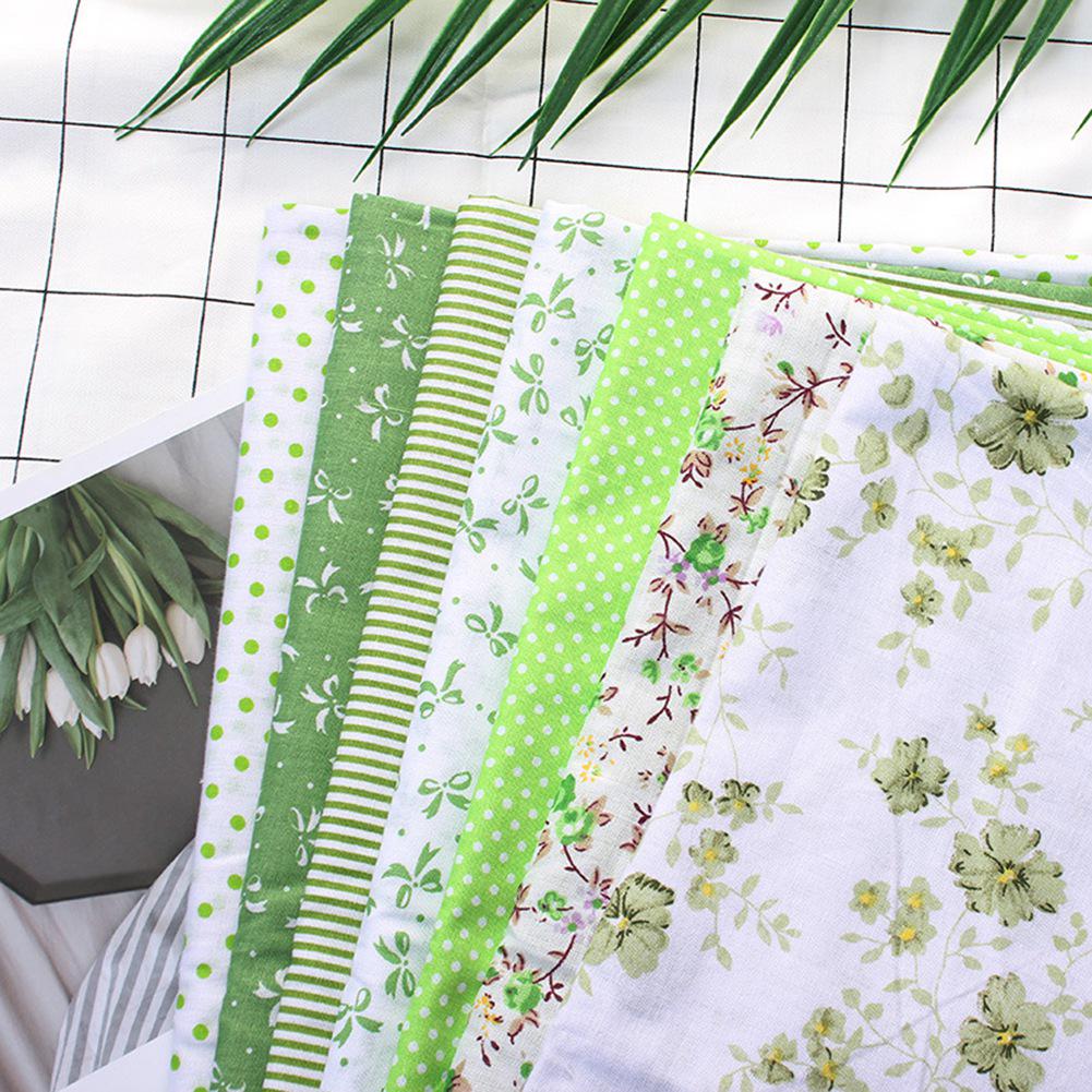 7 шт. / комплект 100% хлопок батик ткань для шитья и рукоделия чехол для подушки кошелька своими руками (S)