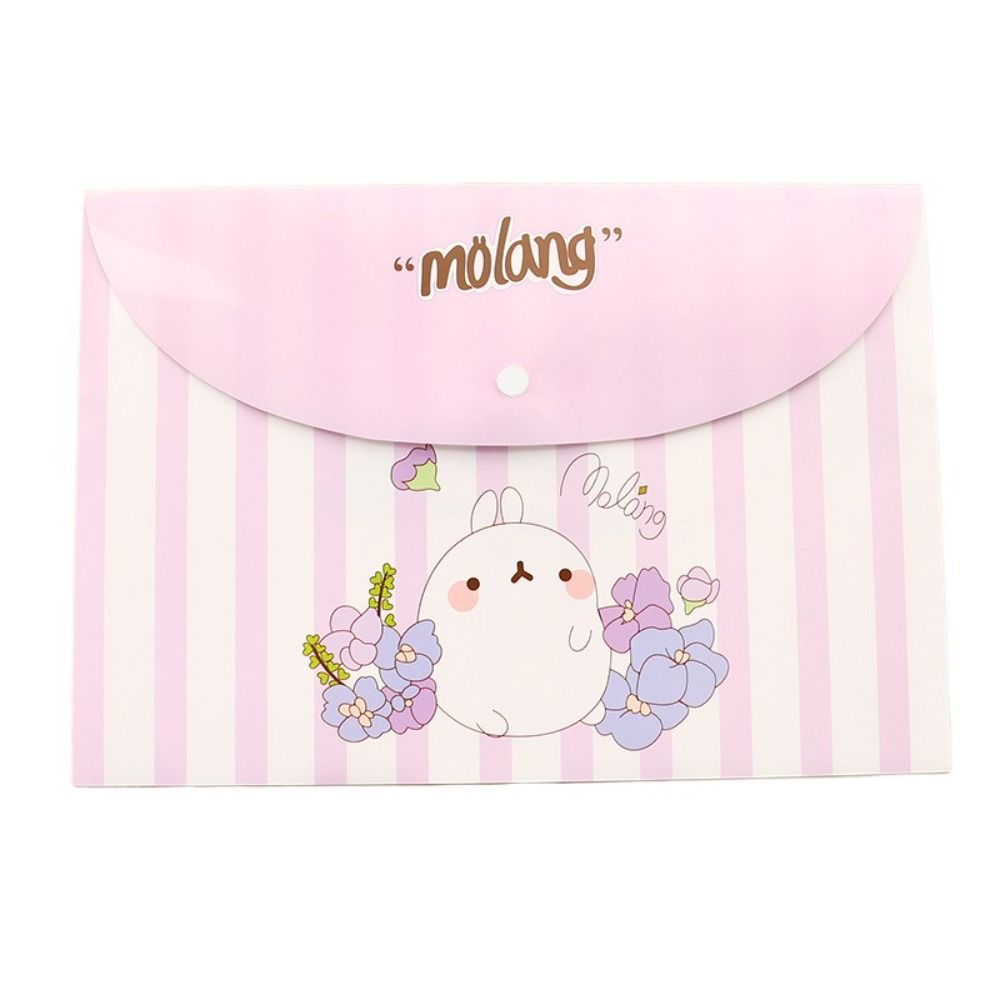Stationery A4 File Bag PVC Floral File Bag High Quality Storage Bag