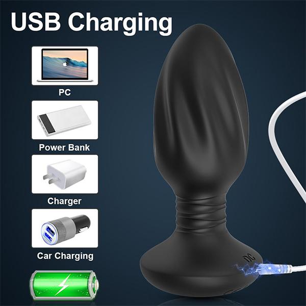 Vibrating Prostate Massager Anal Vibrator Wireless Remote Sex Toys for Women Anal Dildo Prostate Stimulate Butt