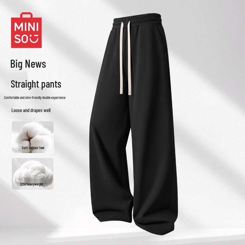 MINISO Мужские повседневные брюки прямого кроя