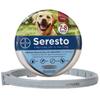 Ошейник Bayer Seresto от блох и клещей для крупных собак, маленьких собак весом более 18 фунтов, защита на 8 месяцев