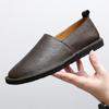 Genuine Leather Men's Casual Shoes Four Seasons Man Driving Shoes Non-Slip Business Footwear Fashion Versatile Handmade Loafers
