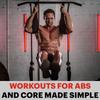 Suspension Workout Support Belt Hanging Leg Raiser Pull Up Ab Straps  Abdominal Muscle