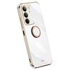 XINLI For Realme C75 4G Case Ring Kickstand Electroplating TPU Phone Cover