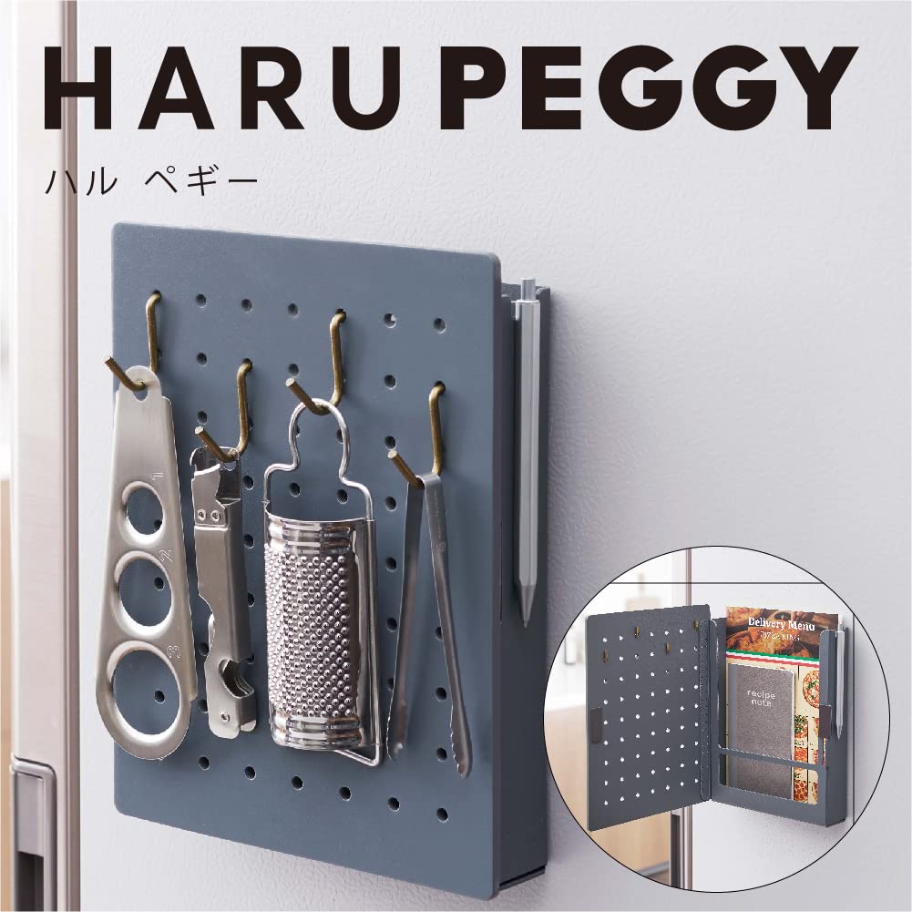 King Jim Pegboard Harpeggy with Magnet M Size Natural PGH200-NA