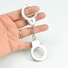 Personalized Couple Handcuff Keychain - Exquisite Mini Metal Keyring