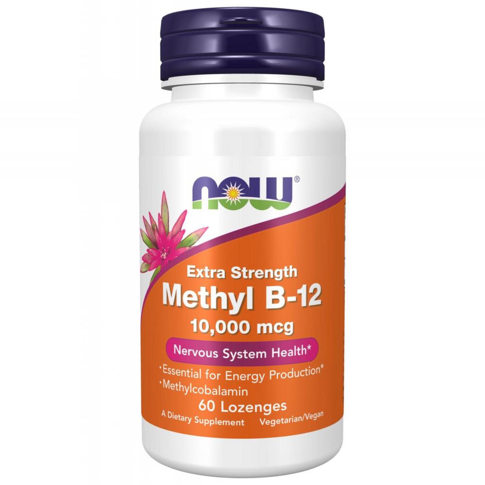 Now Foods Methyl B-12 10,000mcg Lozenges 60 pcs 1 pcs