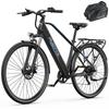 Electric Bicycle DUOTTS C29 Lite 27.5" 250W Motor Electric Bike Adult Top Speed 25Km/h 36V 13AH Max Range 65Km Load 150KG Black