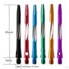 1 Pack of 5pcs Aluminum Alloy Darts Shafts Harrows Dart Stems Medium Balck