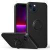 Магнитные чехлы из жидкого силикона для For Iphone 1 14 13 12 11 Pro Max XS XR 6 6s 7 8 Plus SE Мягкая крышка с держателем-кольцом