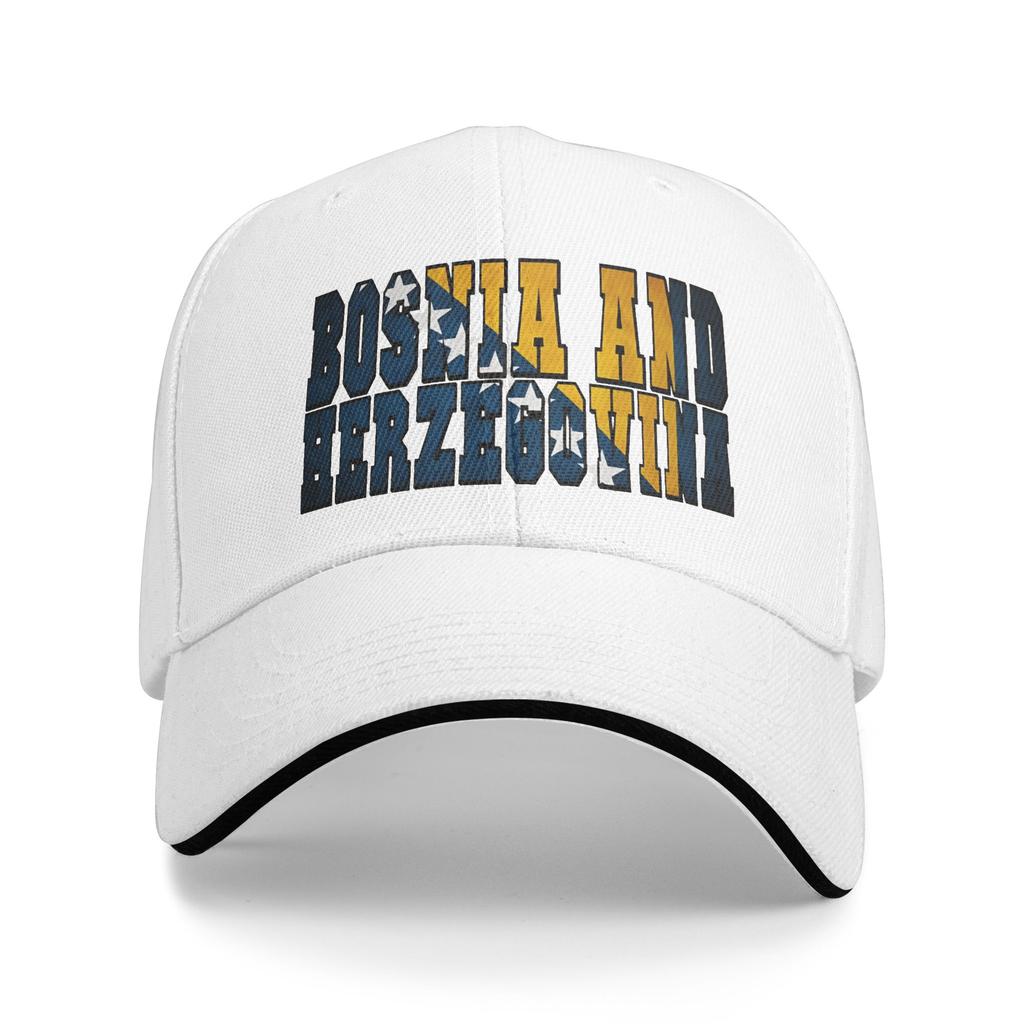 Summer Bosnia And Herzegovina Flag Baseball Cap Outdoor Sports Casual Trucker Hat Unisex Print Sun Baseball Caps