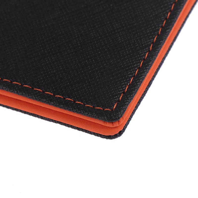 1X Кошелек-зажим для денег Ультратонкий Тонкий Кожаный Кошелек Чехол для ID Кредитных Карт