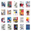 40Pcs/Set Bauhaus Avant-Garde Art Poster Painting Cool Graffiti Abstract Sticker Skateboard Phone Laptop Luggage Decals Stickers