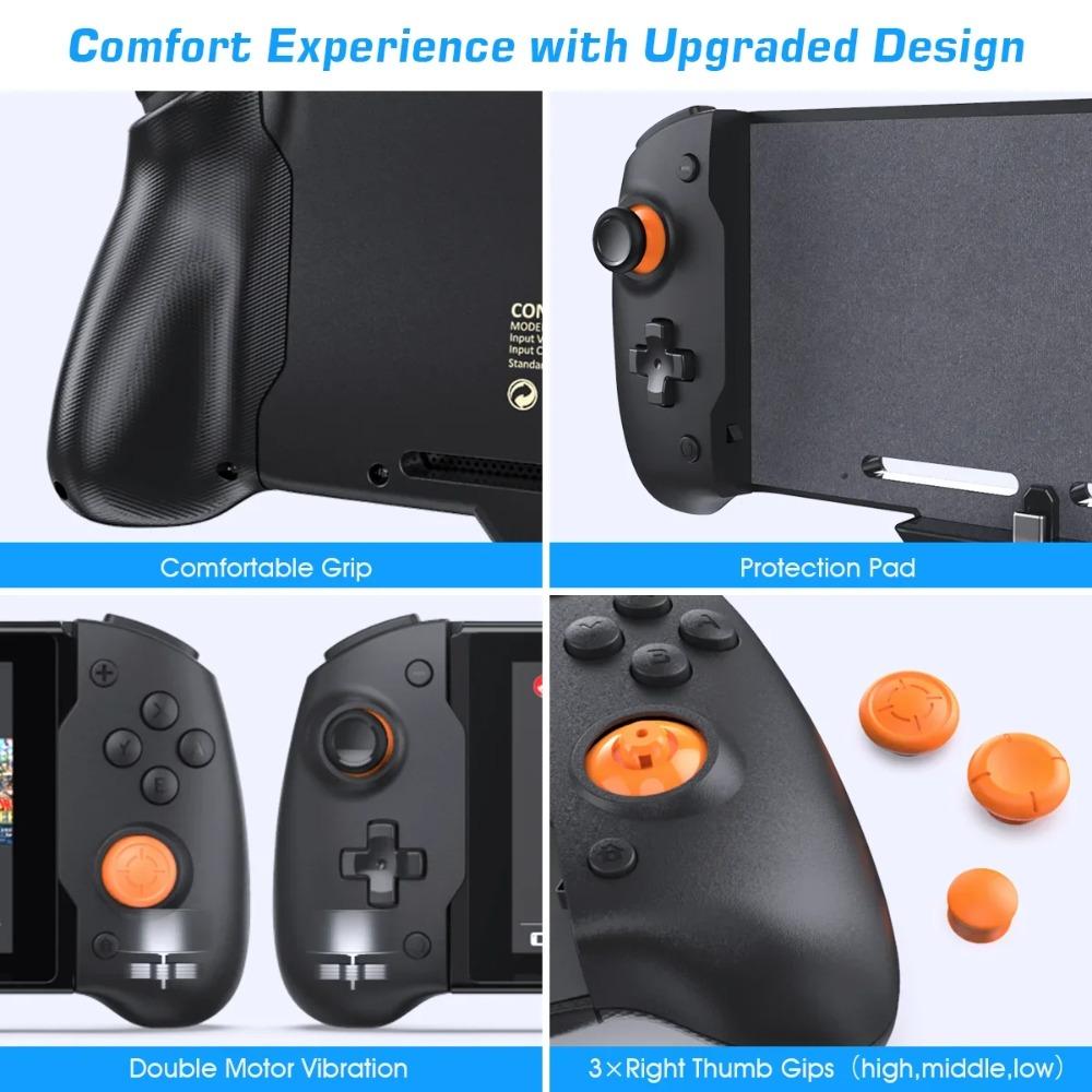 NEW for Switch Gamepad NS Palmer Grip Handle Plug and Play S Fast Ship Grip Handle Handle Non-slip Handle Bracket