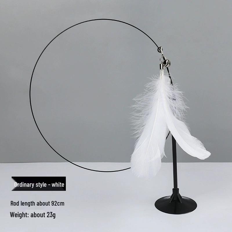 Льняная мышка-кошка дразнилка с колокольчиком - Игрушка для снятия скуки для кошек