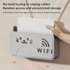 Беспроводной Wi-Fi роутер, коробка для хранения, розетка для гостиной, Wi-Fi декор, настенная полка для ТВ-приставки, органайзер для кабелей и питания