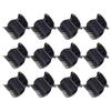 12pcs/lot Salon Hot Roller Barrette Curly Hold Hair Clips Prem Insulation Heatless Clips Hair Accessories DIY Styling Tools