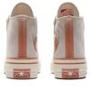 Converse Модные повседневные кеды Chuck Taylor All Star 1970-х годов, унисекс, высокие, из парусины, светло-оранжевые