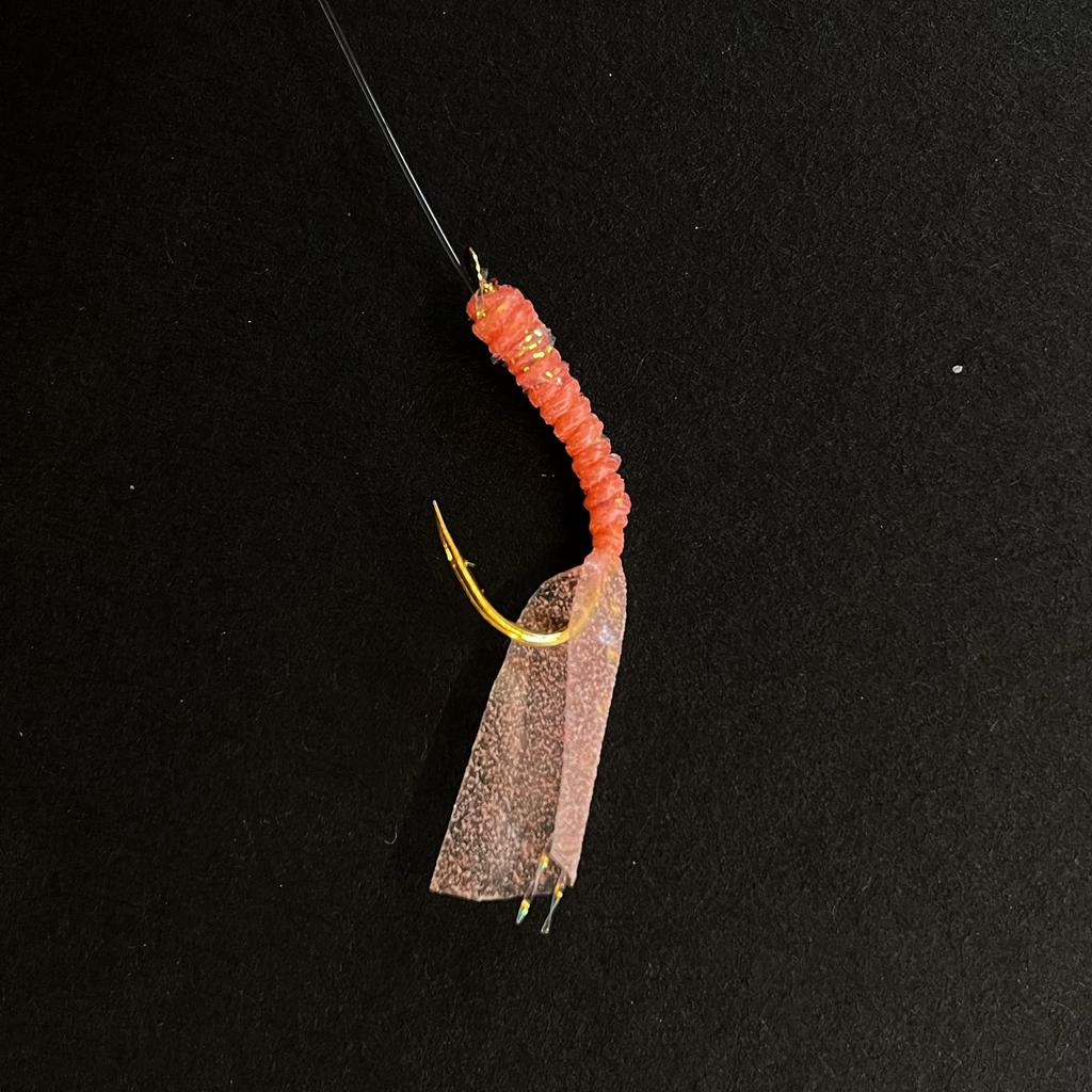 Hayabusa HS400 Luminous Skin Sabiki Small Horse Mackerel Red (Эмбанк Гомоку) 4-0,6