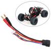 For TRX Plug to 4.0 Banana Plugs Connector Adapter Battery Charger Cable for RC Car/Plane
