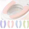 Soft Washable Toilet Seat Cushion Adhesive Anti-static Warm Pad
