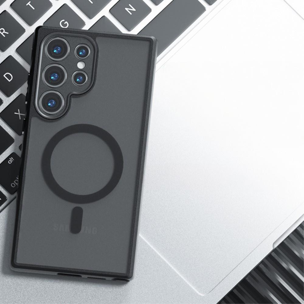 ERBORD Case for Samsung Galaxy S24 Ultra, Matte Case, for MagSafe, Black