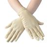 Solid Color Milk Silk Sunscreen Work Gloves Household Gloves Serving Waiters Mittens Driving Gloves