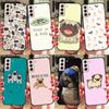 Funny Pug Dog Phone Case For iPhone Samsung Galaxy Redmi Xiaomi Oppo OnePlus Note S A 7 8 9 10 11 12 13 14 20 21 22 23 53 54 Pro Max Ultra TPU Soft