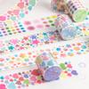 MINKYS Love Heart Star Type Decorative Tape Sticker Scrapbook Journal DIY Tape Schoool Stationery