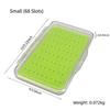 Fly Fishing Hook Box with Foam Waterproof Nymph Slim Fly Box Fishing Gear Transparent S M L Fishing Tackle Box For Fishing Use