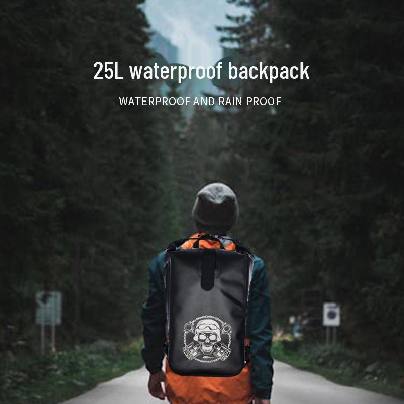Waterproof Skull Backpack - Large Capacity Outdoor Sports Travel Bag