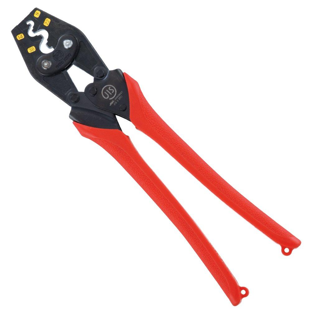 MARVEL Hand Press Crimping Tool for Bare Crimp Terminals and Sleeves MH-38