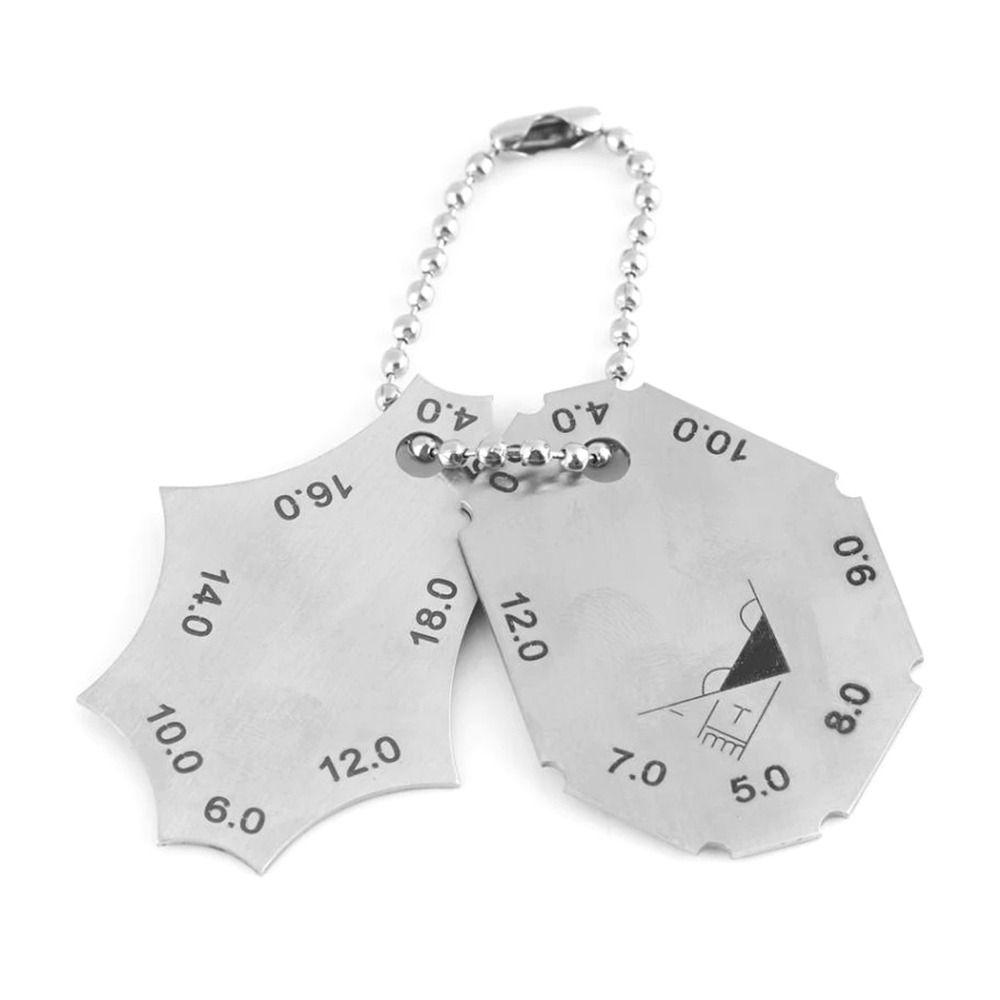 Welding Measuring Ruler Fillet Weld Butt Weld Gauge Weld Gauge Two-piece Gauge Fillet Weld Gauge