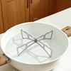 Portable Kitchen Pot Mat Stainless Steel Steaming Rack Outdoor Camping Gifts Mini Pot Rack