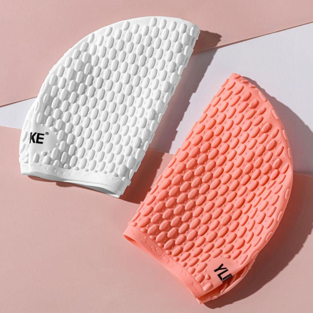 Быстросохнущая силиконовая шапочка для плавания однотонная шапочка для плавания детская шапочка для плавания бассейн