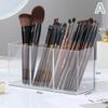 Держатель для кистей для макияжа Органайзер для макияжа Коробка для хранения косметики Помада Карандаш для бровей Подставка для дисплея Акриловая прозрачная коробка