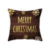 Christmas Theme Decorative Printing Pattern Cushion Cover Home Living Room Sofa Decorative Pillow Pillow Cover