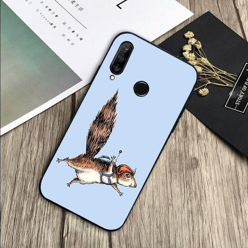 Чехол с изображением мультяшной белки для Huawei Nova 8i 11i 12i 12s 9 10 SE Y60 Y70 Y90 Y72 Y73 Y61 Y91 P60 Pro P30 P40 Lite